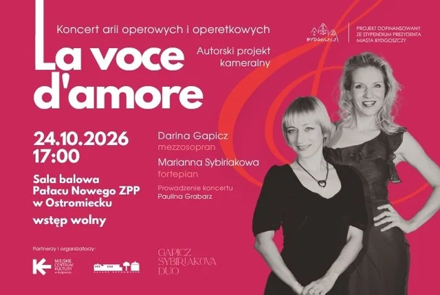 LA VOCE D’AMORE - koncert arii operowych i operetkowych
